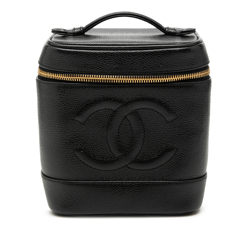 Pre-Loved Chanel CC Caviar Vanity Case - Picture 1 of 7